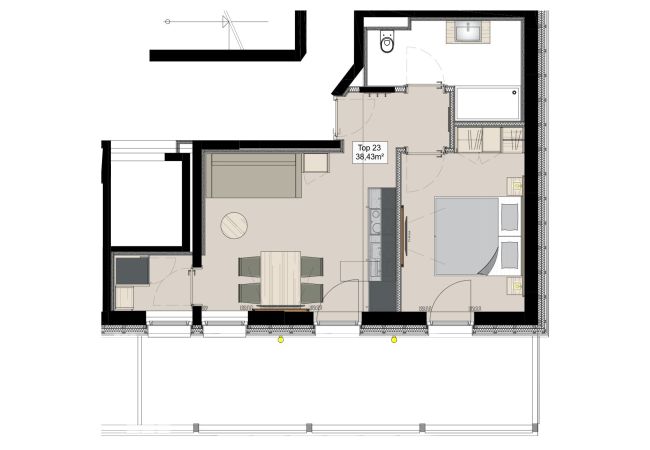 Aparthotel in Gaschurn - Apartment Grappeskopf 23